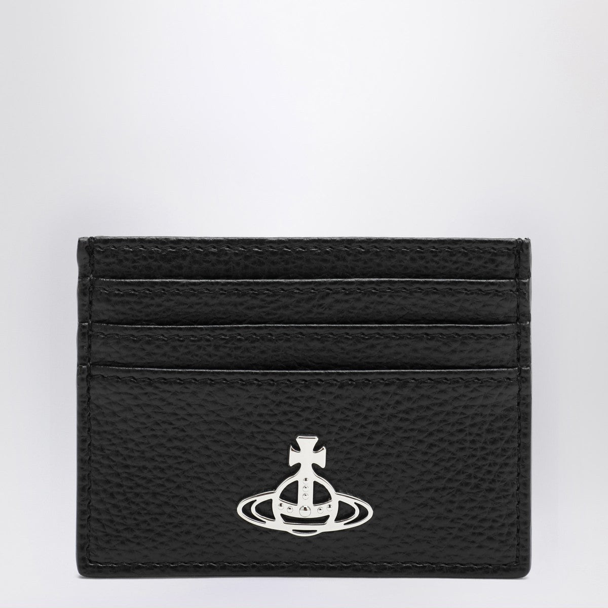 Vivienne Westwood Black credit card holder Orb